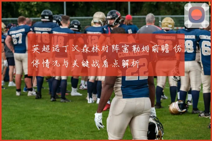 英超诺丁汉森林对阵富勒姆前瞻 伤停情况与关键战看点解析